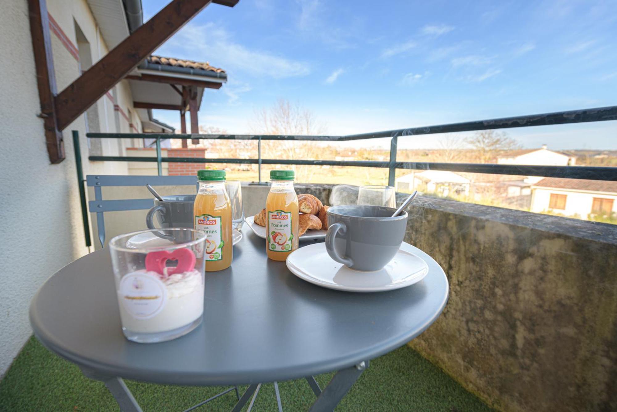 Magnifique Appartement T2 Renove Aux Vendanges Gaillac Oda fotoğraf