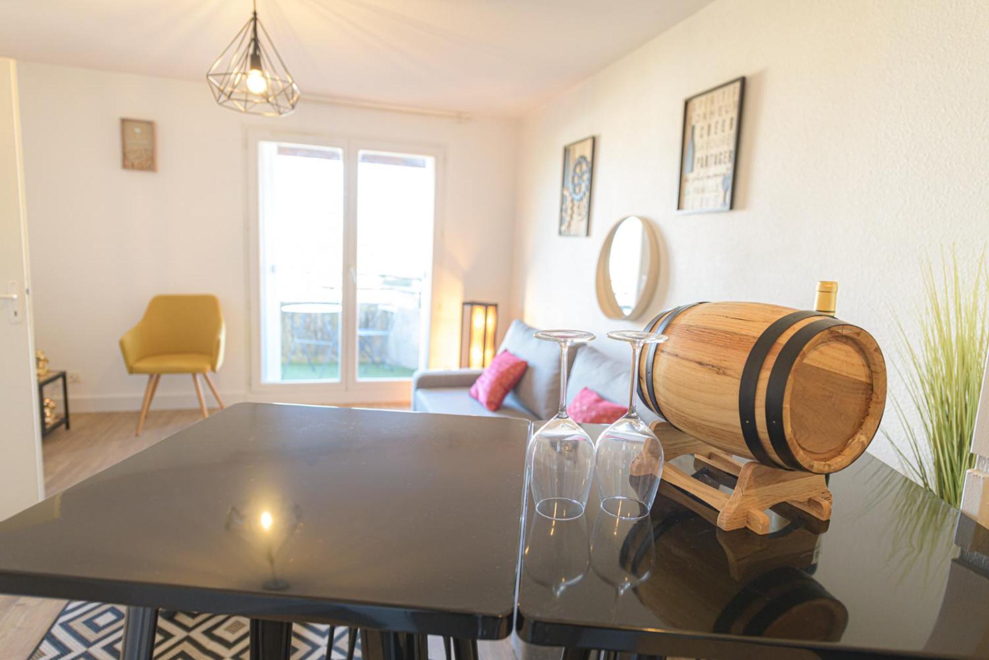 Magnifique Appartement T2 Renove Aux Vendanges Gaillac Oda fotoğraf